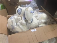 Box Lot of New Serta Plush Sheep