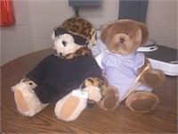 Lot of 2 Plush Teddy Bears