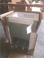 New Sink & Vanity in Box- We Opened 24"x18"x33