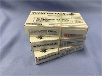 Three 20 round boxes of 5.56 NATO cartridges*WE WI