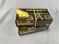 Two 50 round boxes of 9mm handgun cartridges *WE W