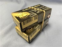 Two 50 round boxes of 9mm handgun cartridges *WE W