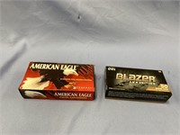 Two 50 round boxes of 10mm handgun cartridges *WE