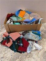 Box of Quilting Patches