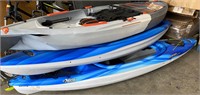 LOT of 3 Kayaks Lifetime/Pelican - Damaged