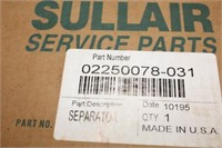 Sullair Air Compressor End Filters 02250078-031