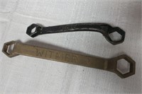 (2) Carriage Wrenches