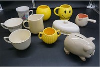 McCoy, USA, and Other Pottery Items