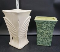 Group of 2 McCoy Vases