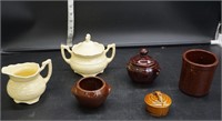 McCoy Bowl, USA Creamer & Sugar & More