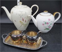 Bavaria Teapots, Wallace Cream & Sugar & More
