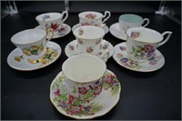 Made in England Teacups & Saucers