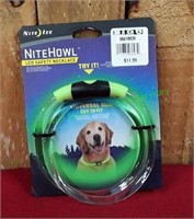 Nite Ize, Nite Howl Led Safety Necklace Dog Collar