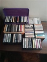 7 BOXES OF CASSETTE TAPES