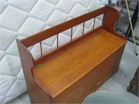 Wooden Bench with storage - 42 Inch