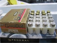 20 Rounds of Speer 380 Auto - 13 Hollow Point