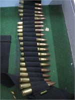 20 rounds of 30 - 06 in a gun belt