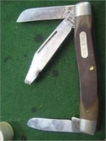 Old timer Schrade USA 4 Inch- Large Blade broken t