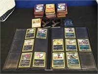 Collection of Pokemon Cards with Binder