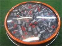 Red tipped pellets