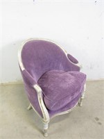 Vintage Purple Chair
