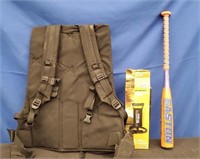 Tote Tactical Vest, Easton Bat, Air Pump