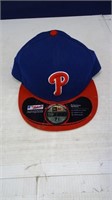 Phillies Baseball Cap Size 7 3/8