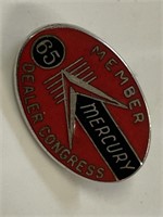 Mercury 1965 Sterling Pin