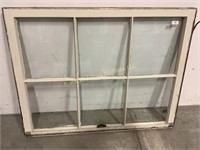 Vintage 6 Panel Window Pane