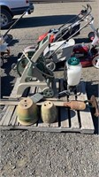 Hose Reel, Backpack Sprayer, Garden Tools & Pots