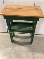 Homemade Wood Table Assistant