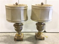 Matching 3' Tall Table Lamps