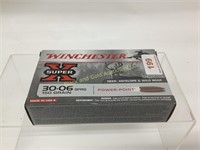 Winchester 30-06 SPRG 150gr PP ammo qty 20