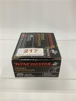 Winchester 45auto PDX1 230gr BJHP ammo qty 20