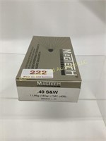 Magtech 40 s&w 180gr FMC ammo qty 50