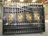 (2) 20' Iron Gates