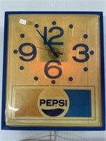 Pepsi Clock Lights UP