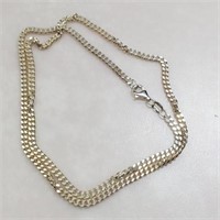 Sterling Silver Curb Necklace Chain SJC