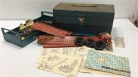 Vintage Erector Box w Accessories M13C