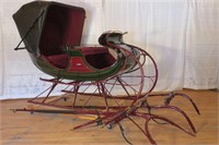 RESTORED CURRIER and IVES SLEIGH