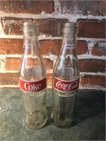 2 Bouteilles Coca Cola
