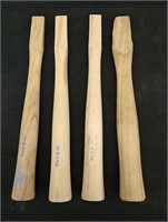 Set of 4 Wood Hammer Handles