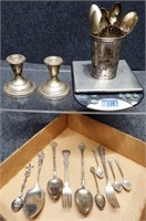 Sterling .800 & .830 Silver, Cup, Spoons & More