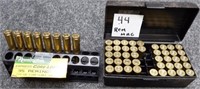 (22) .44 REM MAG & (8) .35 REM Rounds Ammunition