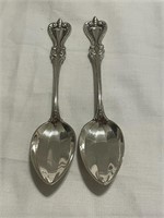 Two Sterling Silver Spoons