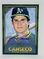 8/99 Topps Gallery Jose Canseco Auto #78