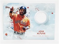 2020 Topps Holiday Jose Altuve Relic #WHR-JA