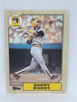 1987 Topps Barry Bonds RC #320