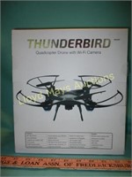 Thunderbird Quadcopter Drone w/ Wi-Fi Camera NIB