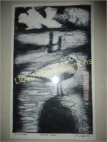 G. Long - "Jonathan" Framed Artist Proof
